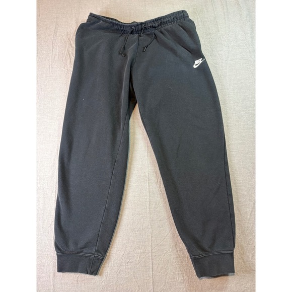 Nike Other - Nike Black Jogger Sweatpants Mens Sz Large Drawstring Comfort Sportswear Tapered